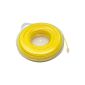 Bulk Hardware wire for brush cutter Yellow 90 x 2.4 mm (Tools & Accessories)