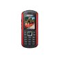Samsung GT-B2100 Mobile Phone Photo 1.3 Mpix microSD Bluetooth MP3 FM Radio Red Card (Wireless Phone Accessory)