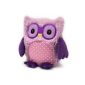 Körnerkissen Owl Hooty violet (Personal Care)