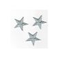 Patch fusible 3 Small Stars Colours Grey (Kitchen)