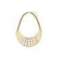 Statement necklace metal necklace color: gold (jewelry)