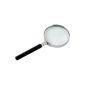 Profitec hand magnifier with 60mm lens, 5x magnification (Office supplies & stationery)