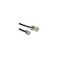 DITM® cable or DSL Phone male RJ11 to RJ45 male - black -1.00 m (Electronics)