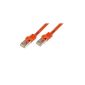 Patch Cable Cat7 2m 600MHz double shielded SFTP - network cable for DSL Ethernet Lan RJ45 Network 8-wire halogen-free copper cable (electronics)