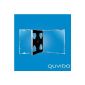 10 QUVIDO CD Case black plastic crystal Double 10.4mm (Electronics)