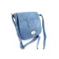 Designer bag 'Fuchia blue'