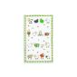 Cotton dish towel, TRIOLINO®, prints Colourful Sheep, 45/70 cm (household goods)