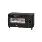MBG 3113 mini oven with 1600 Watts and 26 liters oven - convection, hot air, grill, mini-oven with rotisserie and grill and baking tray (household goods)