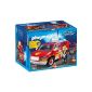 PLAYMOBIL 5364 - Fire Chief car with light and sound (toy)