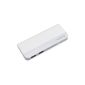 Lumsing 10400mAh Harmonica Style USB Port External Battery Battery Power Bank Charger for Smartphones, Tablets, iPad, iPhone, cell phone, PSP, GoPro, GPS - White (Wireless Phone Accessory)