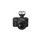 Canon EOS M system camera (18 megapixels, 7.6 cm (3 inch) display, Full HD, touch screen) Kit includes the EF-M 18-55mm 1:. 3.5-5.6 IS STM lens and Speedlite 90EX black (Electronics)