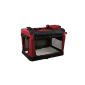 [Golden Tulip®] Collapsible dog cage kennel dog kennel Box Maroon Size 3 (L-120172)