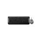 Trust Tecla cordless multimedia keyboard and mouse (German keyboard layout, QWERTY) gray (Accessories)