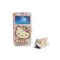 Hello Kitty Flip Case with Stand for Samsung Galaxy Mega 5.8 GT-I9150 GT-I9152 (Wireless Phone Accessory)