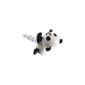 niceeshop (TM) White and Black Panda 3.5 mm Anti-Dust Plug Headphones for iPhone / iPad / Samsung / HTC (Wireless Phone Accessory)