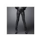 Punk Rave Dark Starlet Pant leather look Gothic - Girlie (Textiles)