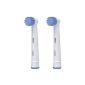 Braun Oral-B brush heads sensitive 2er (for all rotating toothbrushes from Oral-B) (Health and Beauty)