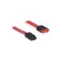 DELOCK SATA cable 30cm red Verlaengerung St / Bu (Accessories)