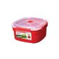 Sistema Middle steaming container for the microwave, 2.4L (household goods)