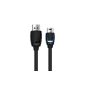 ORB Controller and Play LED USB Charge Cable - 3m (PS4) (Accessory)
