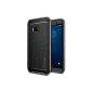 Spigen ® Cover HTC One M9 Case NEO HYBRID [+ shell frame - metallized keys] - Case for HTC One M9, Bumper Style Cover - dark gray [Gunmetal - SGP11389] (Wireless Phone Accessory)