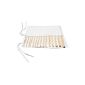 Set of 16 pairs KNITTING NEEDLES BAMBOO 2MM to 12MM, longueur34 cm, single prong, sold in a POCKET COTTON by Curtzy TM (Kitchen)