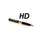 SpyCam HD 8GB black / gold * Integral Pen Spy Camera Pen * * 8.0 Megapixel 1280x960 pixels * Video DV DVR spy * * * digital camcorder * 3264x2448 pixel for picture * * Webcam possible function as Windows 7 and MAC-compatible * included USB cable and CD spy cam 8MP 8 * l * Nine Megapixe (Electronics)
