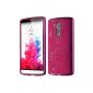 Cruzerlite Bugdroid Circuit Case for LG G3 - Retail Packaging - Pink (Wireless Phone Accessory)