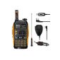 2014 Mark II Baofeng GT-3 UHF / VHF Dual Band Radio Two Way Radio Walkie Talkie PMR (USB programming cable and Remote Speaker Microphone containing) (Electronics)