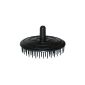 Hairbrush head massage brush, black, diameter 7.5 cm (Personal Care)