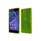 Cruzerlite Bugdroid Circuit Case for the Sony Xperia Z3 - Retail Packaging - Green (Wireless Phone Accessory)