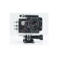 SJCAM ORIGINAL WIFI SJ5000 Black Cam Camera Action Sport Waterproof Full HD 1080p 720p Video Helmetcam (Electronics)