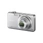 Sony DSC-WX50S Digital Camera (16 Megapixel, 5x opt. Zoom, 6.7 cm (2.7 inch) display, image stabilization, 3D Sweep Panorama) Silver (Electronics)