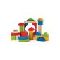 Brio - 30114 - Form to Sort and Stack - Building Blocks Colores - 25 Pieces (Toy)