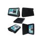 Luxury Case Cover for Samsung Galaxy Tab 2 7.0 P3110 + Free Stylus (Electronics)