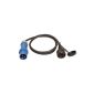 as-Schwabe 60488 adapter cable 230V / 16A / 3-pole, 1.5 m rubber hose line (tool)