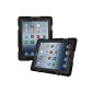 kwmobile® Hybrid Case with handy stand for Apple iPad 2/3/4 in black.  TPU Silicone Case outside hardcase inside - for outdoor use and very modern.  (Electronics)
