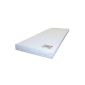7 zones Orthopedic foam mattress, model LUX - height 20 cm, density of 40 kg / m³ (80x200 cm - H3)