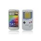 Case / Cover HTC Smartphone in many Designs, Silikon Gameboy, HTC Sensation XL (Electronics)