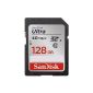 SDXC Memory Card SanDisk Ultra 128GB Class 10 UHS-I with a read speed of up to 40MB / s (128G-SDSDUN-FFP) (Accessory)