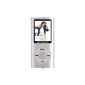 MP4 Player Portable - 16GB Memory Card - Silver - MP3 AMV Video, FM Radio, E-book, voice recorder, built-in speaker, expandable to 16 GB through microSD - Memory Card BERTRONIC ®