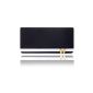 Woman Elegant Leather Wallet With A Fake Two Knots Earrings (Shoes)