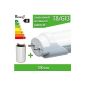 1x LEDVero T8 SMD LED tube 100cm - 16W - Cool White