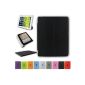 BESDATA® Apple iPad Polyurethane Smart Cover for iPad 2/3/4 - Black - PT2600 (Electronics)