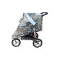 Rain Cover for Stroller Looping 3 Wheel Transparent (Baby Care)