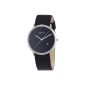 Bering Time Classic Analog Men's Wrist Watch XL Quartz Leather 11139-AZ1 (clock)