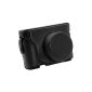 TARION® Case / Cover / Cover / Case / Photo apparatus PU Leather Bag for Fujifilm FinePix X10 (Black) (Accessory)