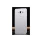 AIBULO PC + double metal Material Telephone Armor Bumper Protictive cover cover / case / housing shell for Samsung Galaxy A3 (A3 Samsung Galaxy, Silver) (Electronics)