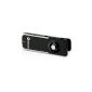 Memup Klip mp3 player with clip attachment system WMA Ultra Slim 3.5 mm 4GB Black (Electronics)