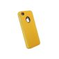 Krusell Color Cover For Apple iPhone 4S yellow (Wireless Phone Accessory)